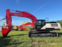 2017 LINKBELT 350X4 HYDRAULIC EXCAVATOR SN:LBX350Q7NGHEX1314 powered by diesel engine, equipped with