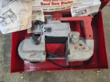 MILWAUKEE ELECTRIC SAWZALL HD PORTABLE BAND SAW SUPPORT EQUIPMENT