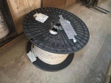 PARTIAL REEL OF 5/8IN. ROPE SUPPORT EQUIPMENT