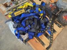 QTY OF RETRACTABLE LANYARD HARNESSES SUPPORT EQUIPMENT