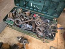 TOOL BOX OF ROPE GRABS SUPPORT EQUIPMENT