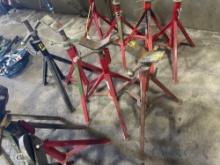 (4) PIPE STANDS SUPPORT EQUIPMENT