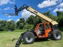 NEW UNUSED JLG 1043 TELESCOPIC FORKLIFT 4x4, powered by diesel engine, equipped with OROPS, 10,000lb