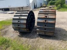 UNUSED 32IN. SBG TRACK GROUPS CRAWLER TRACTOR ATTACHMENT for a Case 1150M. Selling Offsite:...4300