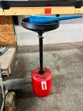 OIL DRAIN STAND SUPPORT EQUIPMENT