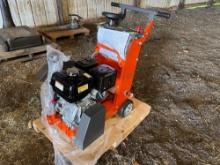 NEW HUSQVARNA FS400LV WALKBEHIND SAW NEW SUPPORT EQUIPMENT powered by gas engine, 11.7hp, equipped