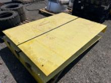5FT. X 6FT. STORAGE CONTAINER RAMP SUPPORT EQUIPMENT 10,000lb capacity.