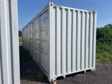 NEW 40FT. HIGH CUBE SHIPPING CONTAINER W/4 SIDE OPEN DOORS 40HC4 MULTI-USE CONTAINER The 40' High