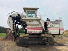 O&K 120E FRONT SHOVEL SN:120073 powered by (2) Cat C18 diesel engine, equipped with Cab, 16 yard