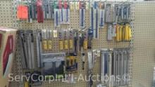 Lot of Masonry, Wood and Metal Drill Bits, Drill Bit Sets, Cold Chisels, Center Punch, Star Drills,