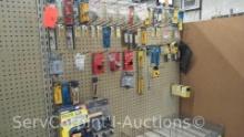 Lot of Various Metal and Wood Hole Saws, Door Lock Installation Kits, Metric/Standard Taps, Hex