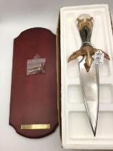 Royal Dragon Head Dagger w/ Plaque