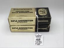 2 Full Boxes of Browing .222 Rem Cartridges