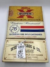 3 Boxes of 30-30 Cartridges Including
