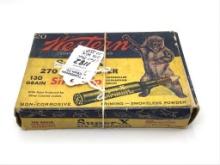 Full Box of Western Super X 270 Win Cartridges