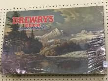 Unframed Drewrys Beer Adv. Cardboard