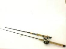 Lot of 2 Custom Made Fishing Rods by