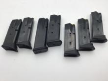 Lot of 7 Gun Clips Including