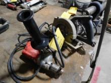 LOT: (1) Milwaukee Drill Saw, (1) Porter Cable 6" Circular Saw (LOCATED IN MAINTENANCE AREA)