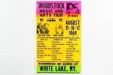 Woodstock Music And Arts Fair Poster Reproduction