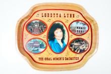 Loretta Lynn The Coal Miner's Daughter Tray