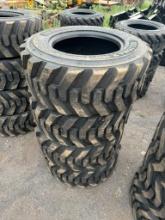 305 Set of (4) New 12-16.5 Solidmax Tires