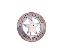 Rare Vintage Texas Ranger Sheriff Cinco Coin Badge