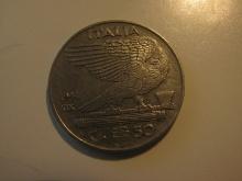Foreign Coins: WWII 1941 Italy 50 Centimos