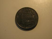 1944 Occupied Netherlands 1 Cent