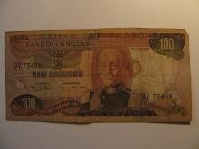 Foreign Currency:  1972 Angola 100 Escudos