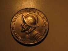 Foreign Coins: 1966 Panama partial Balboa