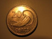 Foreign Coins: Fiji 20 Cents