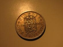 Foreign Coins: 1956 Great Britain 1 Shillings