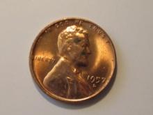US Coins: 1xBU/Clean 1957 Wheat penny