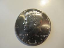 US Coins: 1x2024-D (UNC) Kennedy Half Dollar