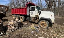 1995 Mack RD690S Dump Truck, 449,074 mi, Twin Screw, Dual Tire, Air Lift 3r