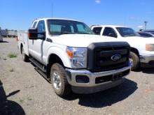 2014 FORD F-250 SERVICE TRUCK, 232,747+ mi,  EXTENDED CAB, 4 X 4, V8 GAS, A