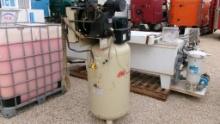 INGERSOLL RAND SHOP ELECTRIC AIR COMPRESSOR,  UNKNOWN OPERATING CONDITION,