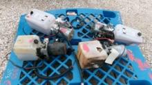 ELECTRIC OVER HYDRAULIC PUMPS,  (4), AS IS WHERE IS