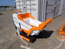 LANDHERO MINI TRACKED DUMPER,  212CC GAS, STAND ON, RUBBER TRACK, SELF LOAD
