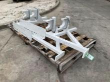 ( 2 ) HEAVY DUTY EQUIPMENT POLE RACKS FOR TRUCKS, APPROX 70" EACH