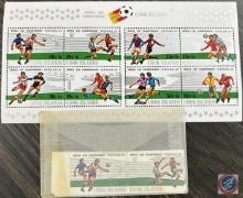 Cook Island 1982 World Cup Championship Espana Stamps
