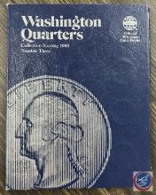 Incomplete Washington Quarters Book Number Three, Collection Starting 1960