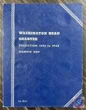 Incomplete Washington Head Quarters Book Number One, Collection 1932- 1945