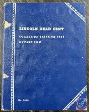 Complete Lincoln Head Cent Book Number Two, Collection Starting 1941