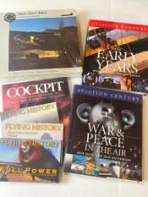 Group of 7 Aviation Books Written by Dan Patterson