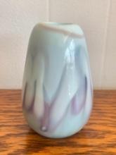 Short Glass Vase