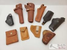 (10) Leather Holsters