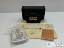 NEW!!! Not-Authenticated!!! Louis Vuitton Dauphine MM Crossbody Bag