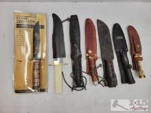 (7) Knifes and Sheaths